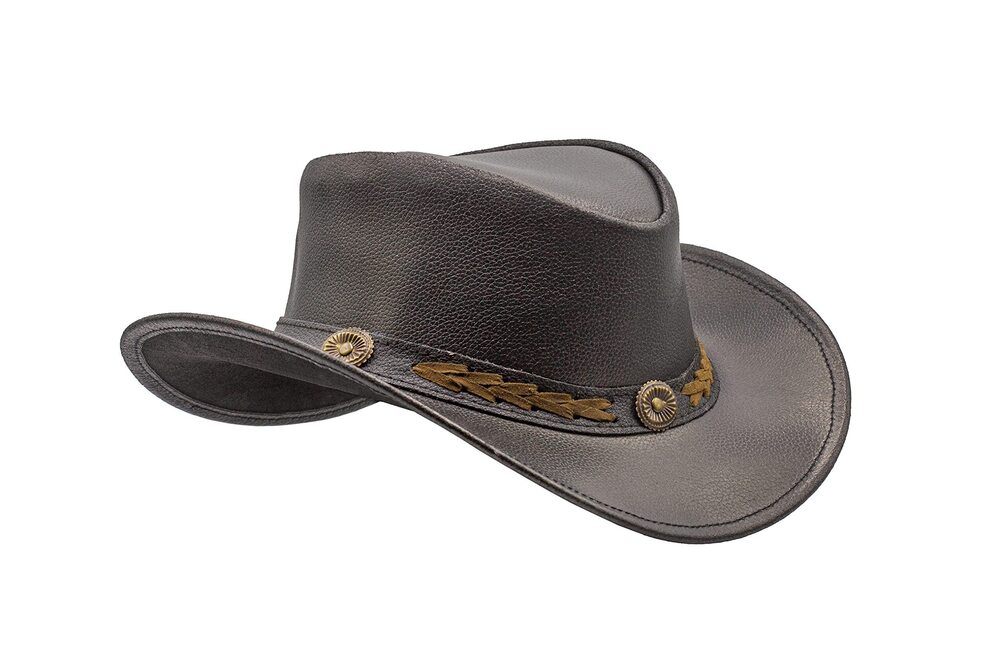 5280 Leather Cowboy hat Shapeable into Outback hat Australian Hats & US